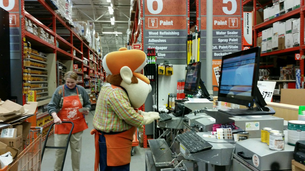 Home Depot Waterford on Twitter: "Homer helped in all departments ...