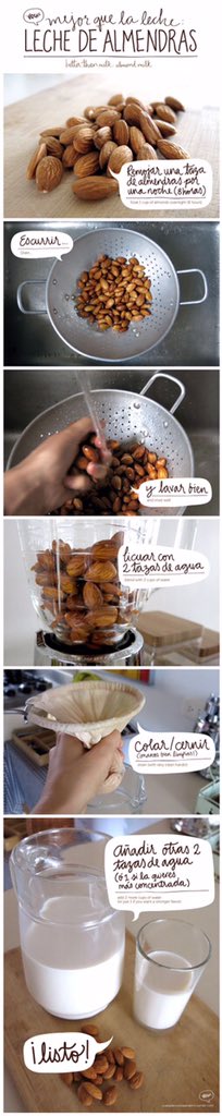 RenaceSOS_nutri's tweet photo. Leche de almendras, súper alternativa👌🏻 https://t.co/ku1p4lZ3aq