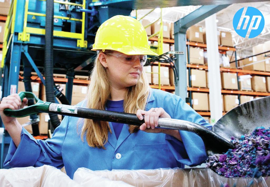 HPCareers's tweet photo. #HPProud that our #Ink is made of 50% #recycled materials! Check out our video! https://t.co/A1EF6jrVYJ https://t.co/P64EsuLbUA