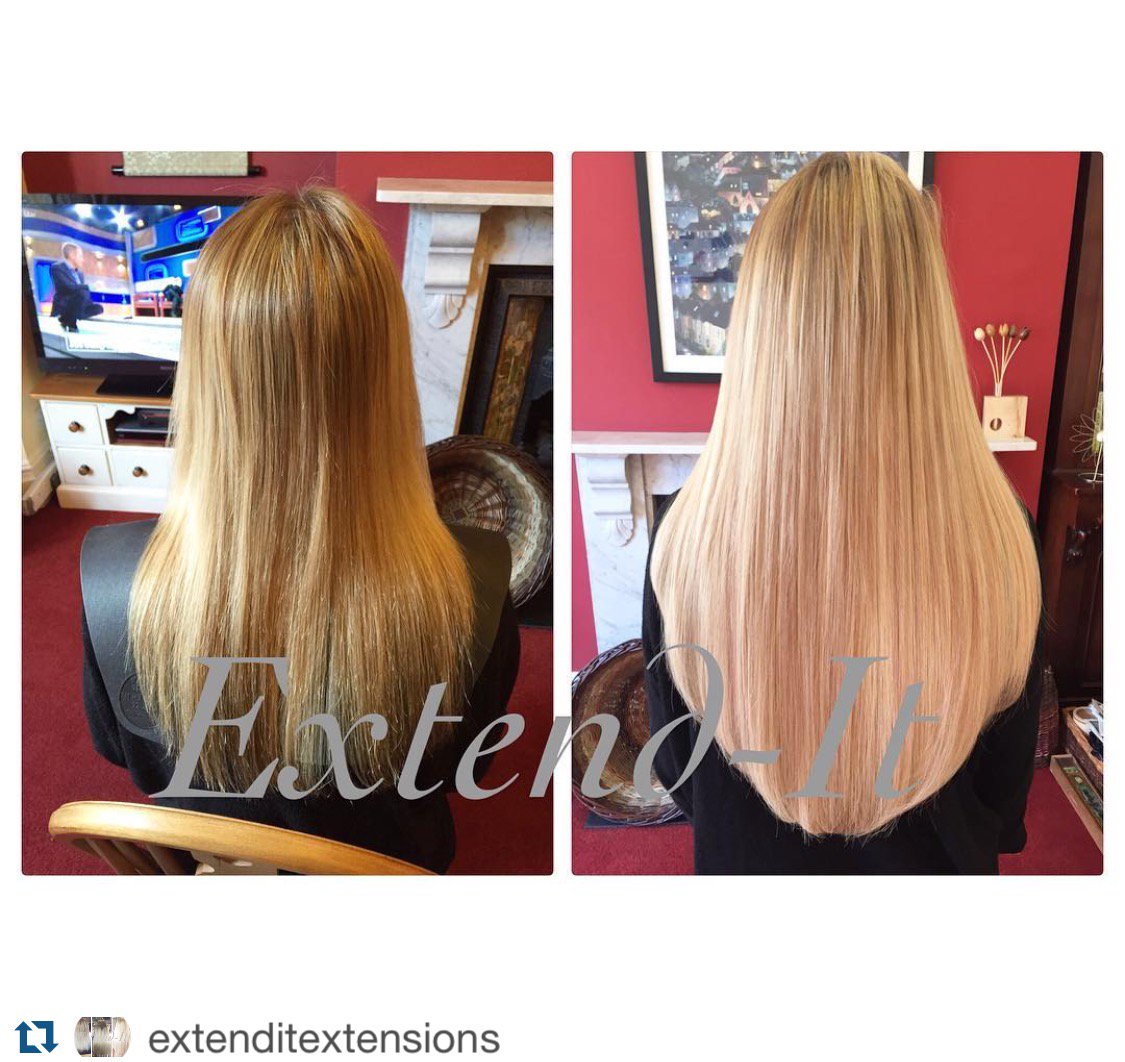 extenditextensions using Prestige Hair Extensions #prestigehairextensions #hairextensionsbristol #hairoftheday