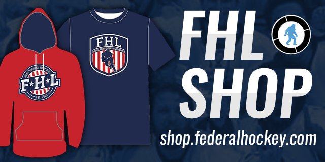 Buy Jerseys, Hoodies and T-Shirts now at the Official FHL Shop powered by <a href="/SportsSquatch/">SquatchSports</a>. shop.federalhockey.com