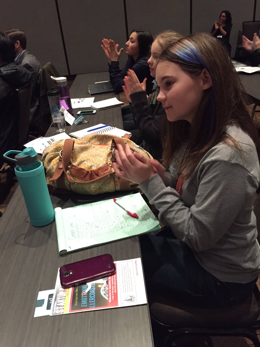 Lots of notes taken by our #girlpreneurs at #GWstartupday!