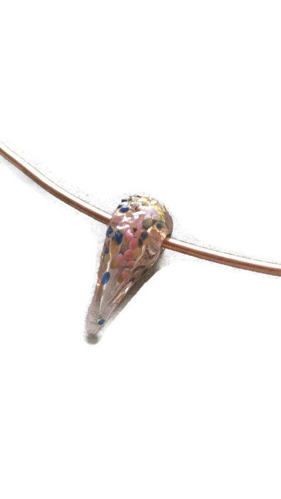 AngelaWilbern's tweet image. Pink pendant - Pink handmade glass pendant - pink tear.. etsy.com/listing/242011… #rusticboho