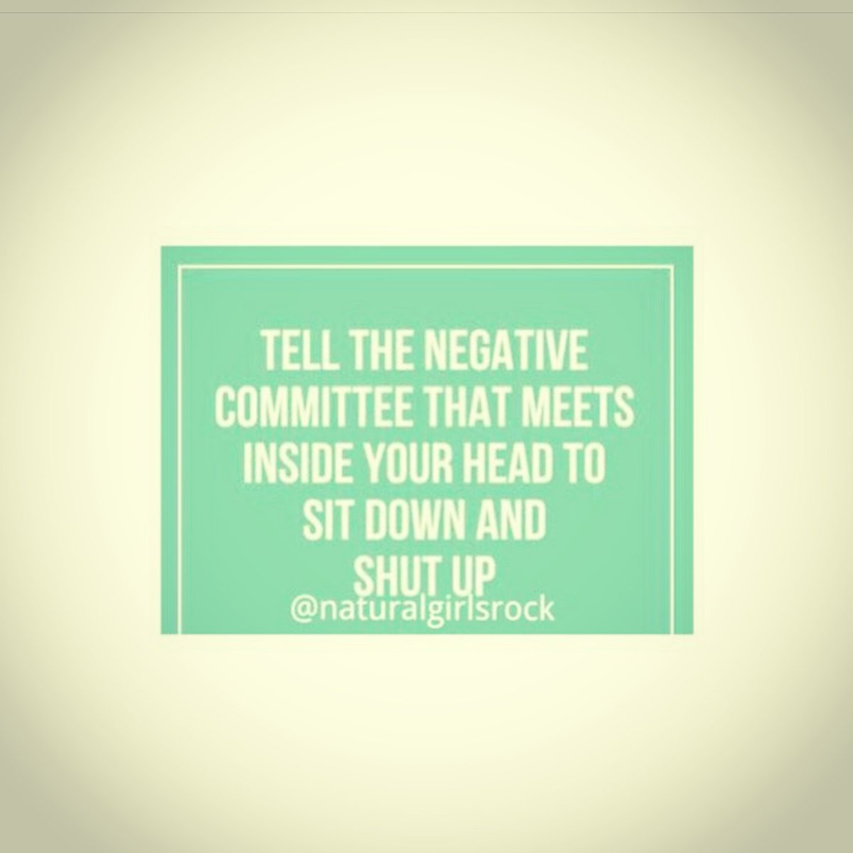 KatrinaPointer's tweet photo. #LOVETRUTH: Negative thinking causes negative actions. @katrinapointer https://t.co/306bLlOHJB