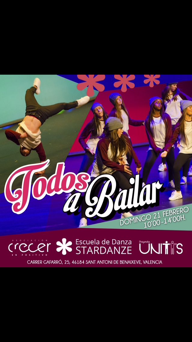 crecenpositivo's tweet photo. ! A BAILAR ! con @stardanze πππ #Dance4Life #Dance4Ever #Dance4You #Dance4u #Dance4Life #Dance4Fun #DanceIsLife https://t.co/733g0Ytt4z