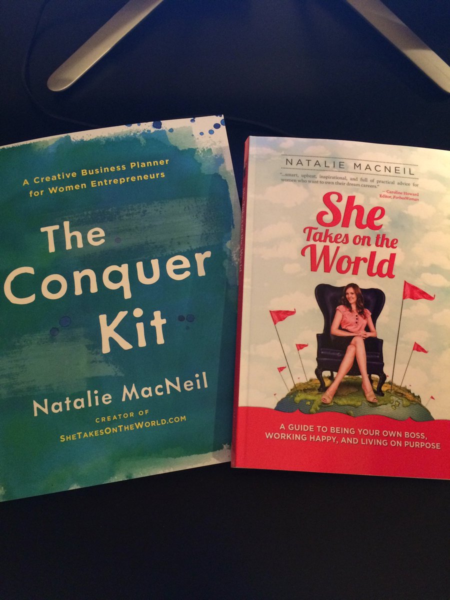 CarmelDavid_'s tweet photo. @nataliemacneil - These arrived in the post today, super excited to get started #theconquerkit #shetakesontheworld https://t.co/NtggBL0e9V