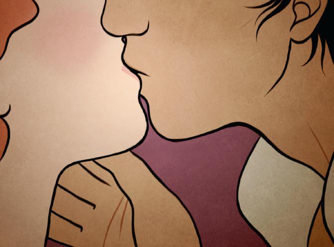 RosyPress's tweet image. Favorite part of reading comics around Valentine's Day? Smoochin'. #freshfeb