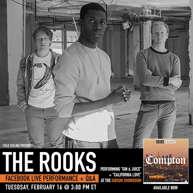 ColdChilling_'s tweet photo. Make sure to tune in to @therooksband's Facebook live session and Q&amp;A at 3PM EST Tuesday 2/16!! https://t.co/ltyyZlCRIf