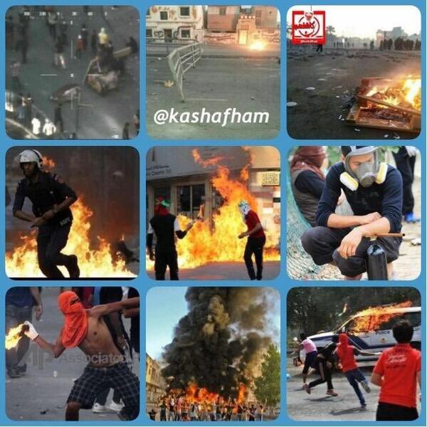 kashafham's tweet photo. #البحرين تواجه ارهابين 
قتلوا الابرياء والشرطة
زرعوا القنابل واحرقوا البلد
لابد من اجتثاث عناصر الارهاب والداعمين له https://t.co/Sv6Xrn2lQP
