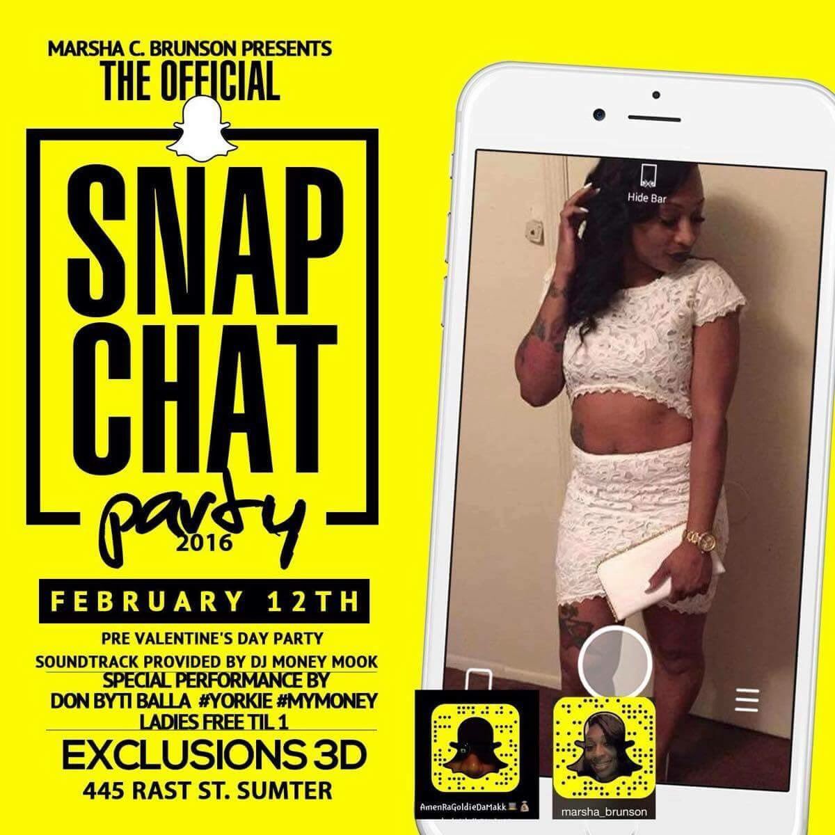 OMGitsLAKA's tweet photo. [Double Header] Sumter! TONIGHT! @DjMoney_Mook @ Xclusions For The #SnapChatParty Then #Studio378 For The Afterparty https://t.co/RgYBAOCkzZ