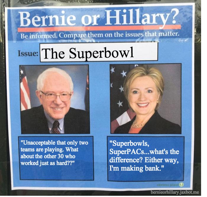 BernieOrBillary's tweet photo. https://t.co/mzDCHrJczJ