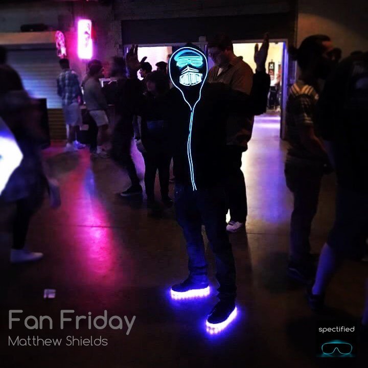 SPECTIFIED's tweet photo. Spotted at @Excision in @ssmusichall:
The #ELwire force is strong in this #FAN...
#fanfriday #spectified #StarWars https://t.co/9o6R7XKhgG