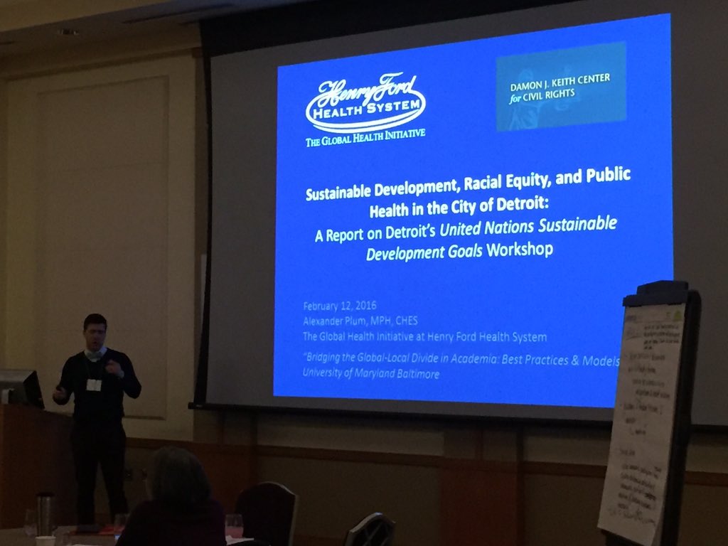 DreifussMD's tweet photo. @plumalex on bringing #GH innovation to the local #publichealth & #HealthDisparities efforts #BridgingGlobalLocal https://t.co/CtGydgqaQz