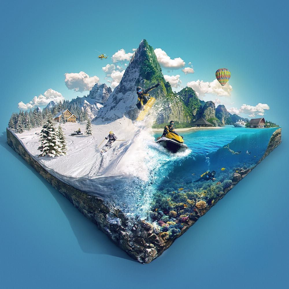 Diverse Vacations, by Anton Egorov
More of his work: bit.ly/1TfT138

#advertisin… ift.tt/1o76vkB