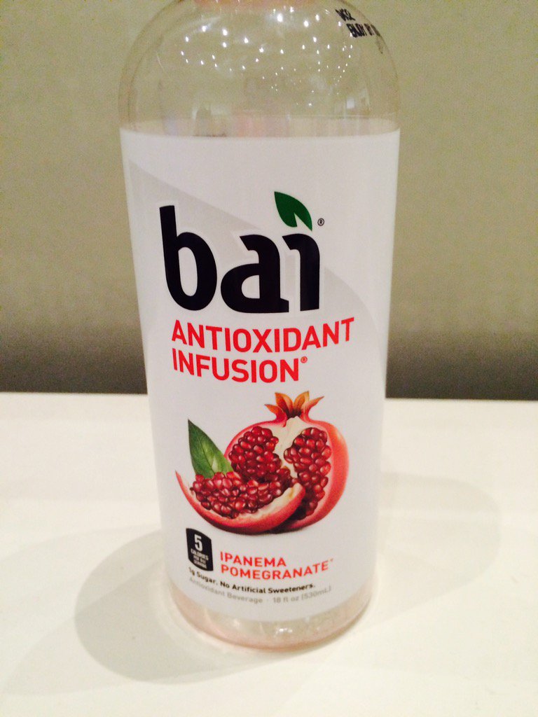 suefe's tweet photo. After #PAMASmackdown last night I thoroughly enjoyed my first @drinkbai none of it makes sense- but tastes great! https://t.co/NC9m8ObMjC