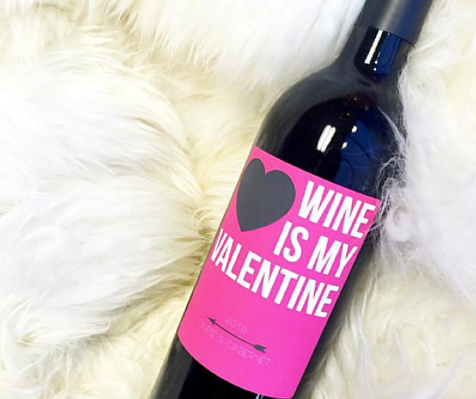 BottlestWine's tweet photo. Because #wine can be your #valentine. #regram @awalkley https://t.co/Xbm9TaiHfL