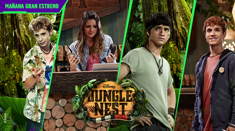 DisneyXD_LA's tweet photo. ¿Estás listo para vivir aventuras en el #JungleNest? ¡Ya llegan los primeros episodios! ✊✊✊ https://t.co/xoWzoMwuOE