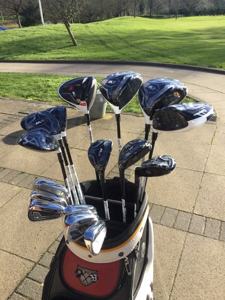 OrchardleighPro's tweet photo. #UnMetalwoods demo stock now ready to rumble! M2 irons also en route. https://t.co/csGNVzmDHt