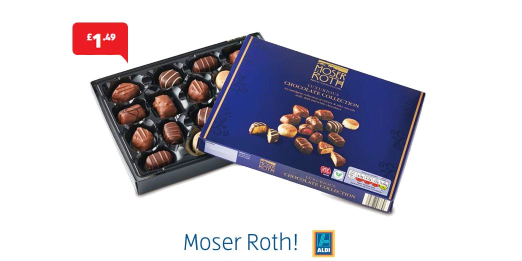 Aldi Stores Uk On Twitter At 1 49 This Moser Roth Chocolate Box