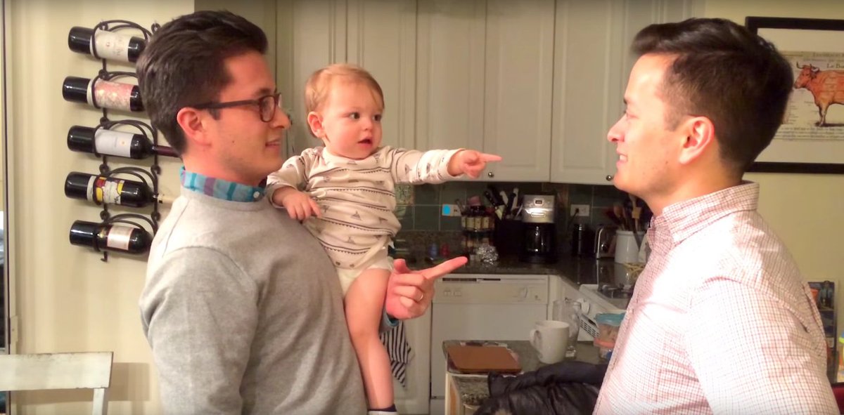This father has a twin brother and his baby son is so adorably confused i100.io/KFCJ9cT