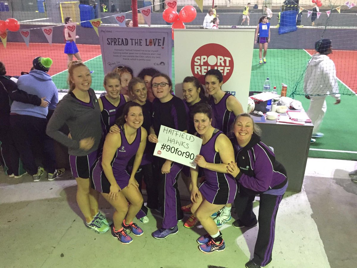 hatfieldnetball's tweet photo. #90for90 #netballathon #supertalent #PurpleReign https://t.co/MxUVpITQZR
