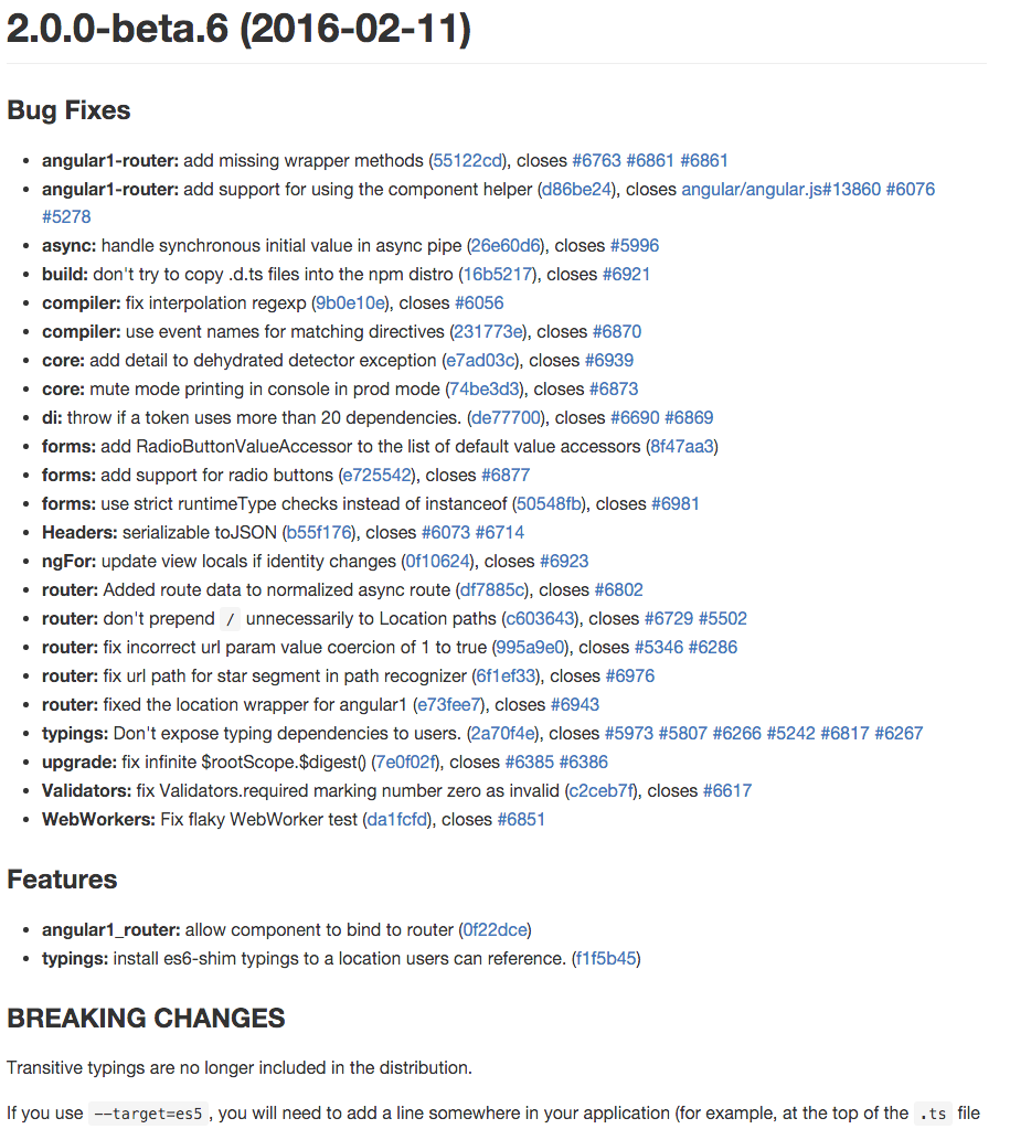 Angular on Twitter: "Announcing Angular 2 Beta 6: New Router for Angular 1 components. Many bug fixes. https://t.co/jsJYcTMVBb https://t.co/Pot9LXnWcM" / Twitter Angular on Twitter: "Announcing Angular 2 Beta 6: New Router for Angular 1 components. Many bug fixes. https://t.co/jsJYcTMVBb https://t.co/Pot9LXnWcM" / Twitter