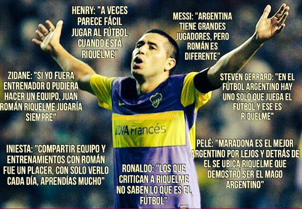 MotivacionesF's tweet photo. Juan Román Riquelme... https://t.co/Rf1oYSgcCI
