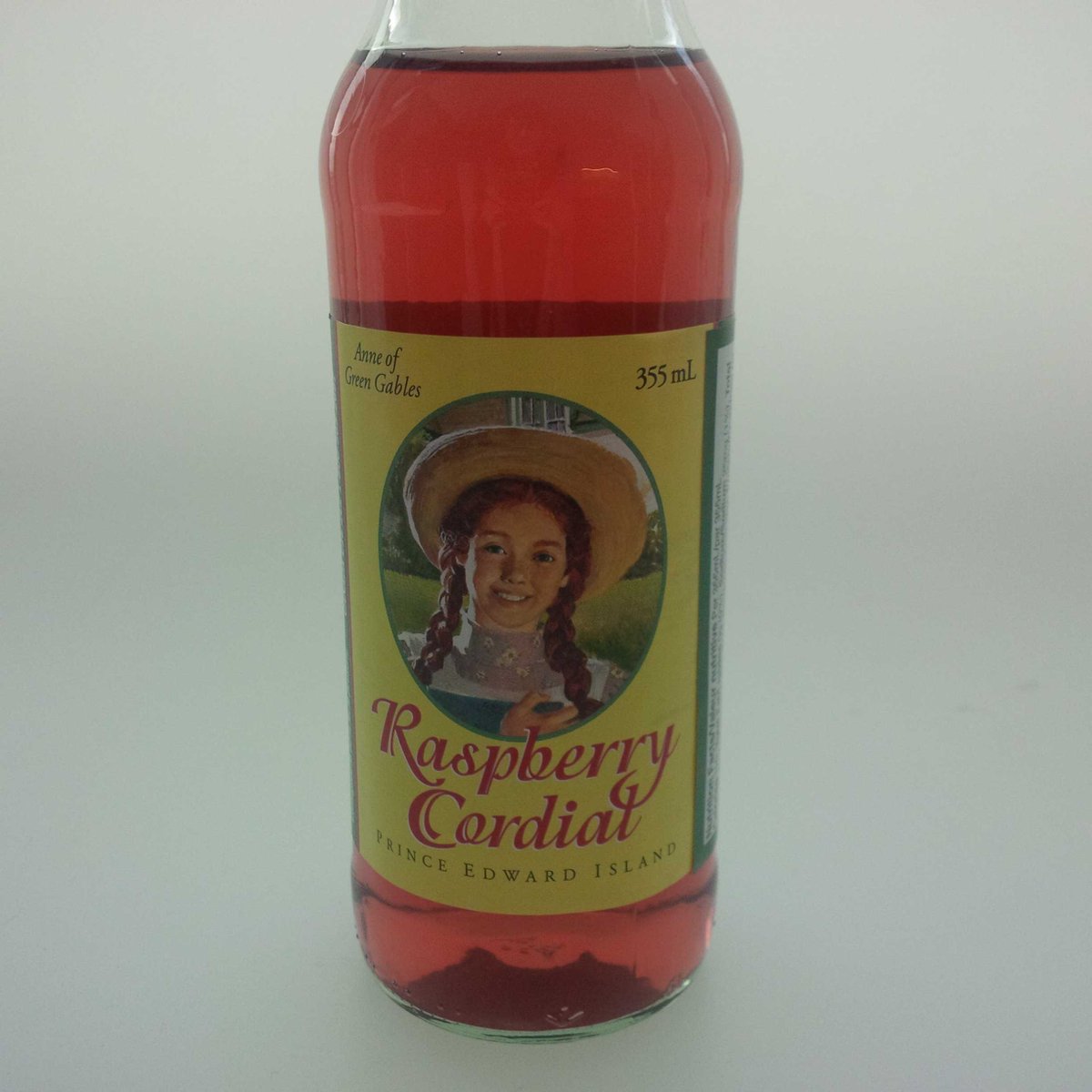 PatriciaTreble's tweet photo. Drinking raspberry cordial in prep for the new Anne of Green Gables (YTV, Monday). #RedHairRules https://t.co/EalLByxsgG