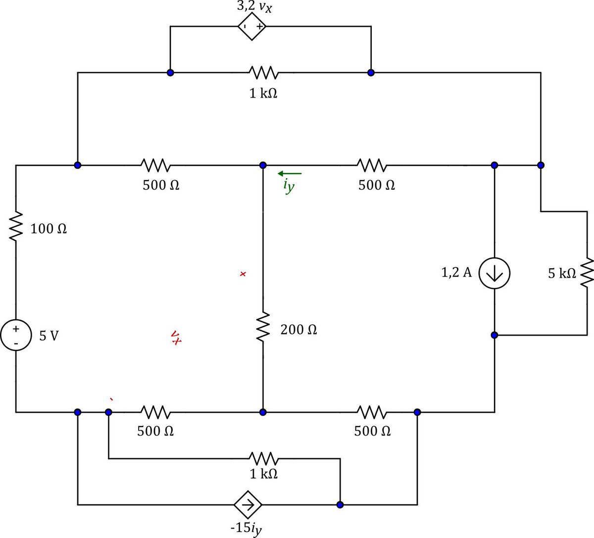 miguelaltuve's tweet image. #CircuitChallenge #1: +2 en Quiz #2 al que halle potencia consumida por resistor de 200 ohm #CircMediElec1 #UPBBGA