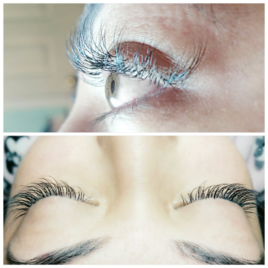 insidevalerie's tweet photo. A client I did last week, she pulled off all her lashes as her previous "tech" glued clusters to her lashes! https://t.co/PDeU71RpY8