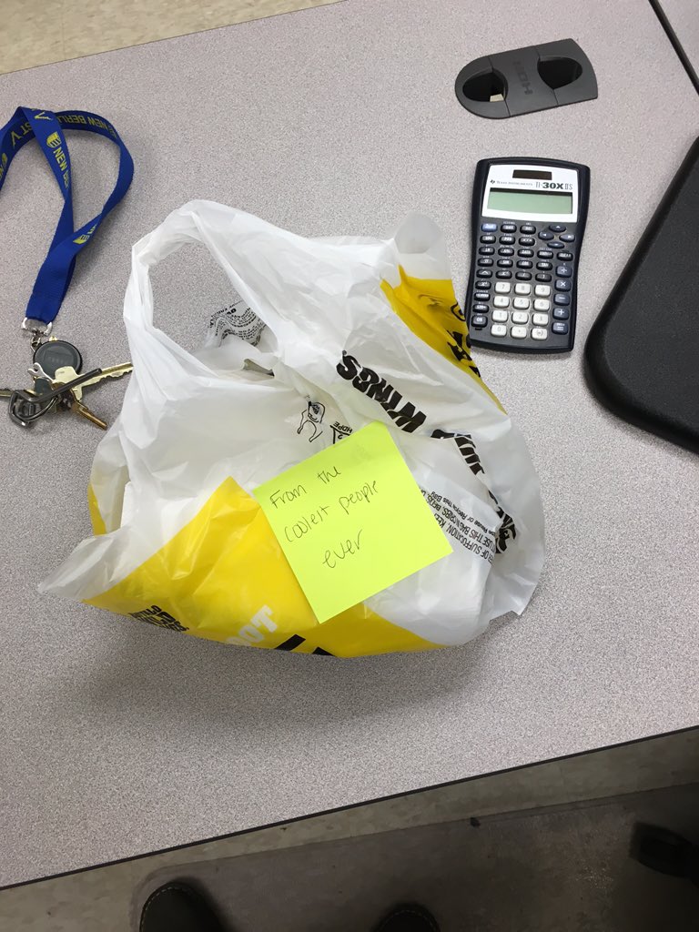 NBWAthletics's tweet photo. Thank you coolest people ever, made my Friday! #VikingWings https://t.co/BfGcSDu0pq