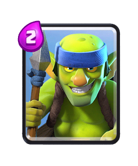 Spear Goblins continue to be on point! Used in over 80% of top players' decks recently! #ClashRoyale