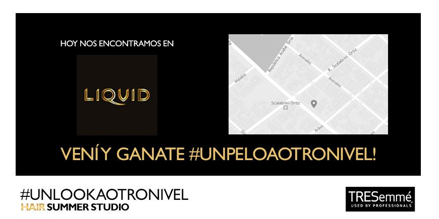 TRESemmeARG's tweet photo. Este sábado vamos a estar en #TheOldest, #Clap, #878 y #Liquid para que vos también puedas ir al #HairSummerStudio. https://t.co/OjYbSUoF03