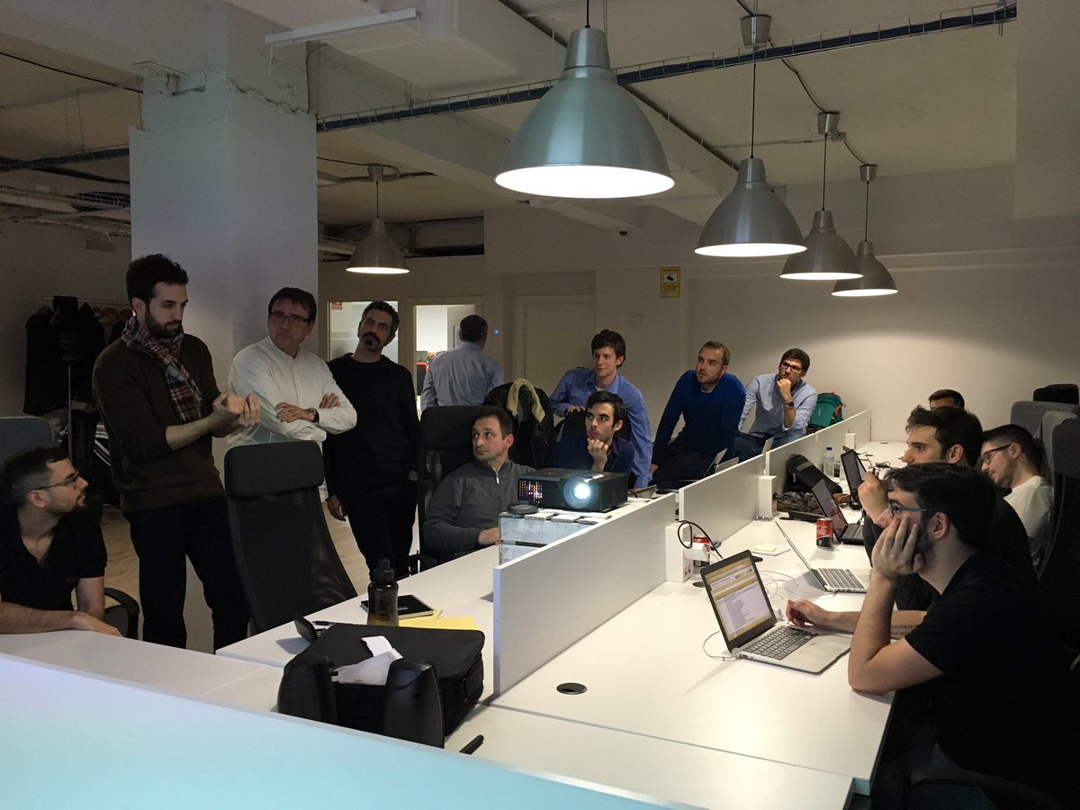 erikiva's tweet photo. Scruming at @ironhack https://t.co/5bKUOryl5x