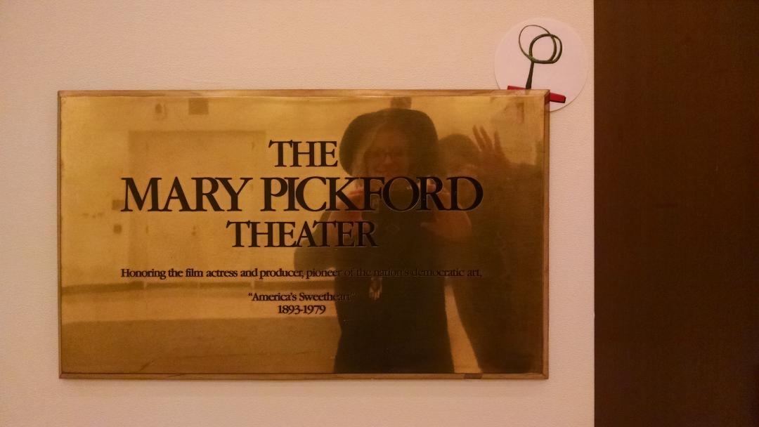 SPAP_UMD's tweet image. SPAP intervening the Library of Congress Pickford Theater! #SpapInterventionUMD #arbolotreeUMD