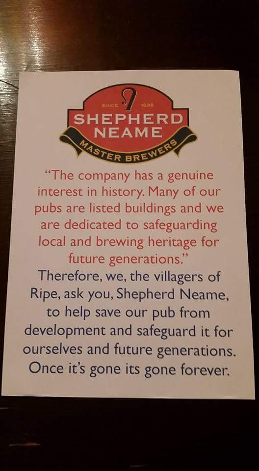 Lifelandlady's tweet photo. Just in case @annasoubrymp you think brewers are nicer than #pubcos look what @ShepherdNeame are doing #pubkillers https://t.co/FwiG6GmCDT