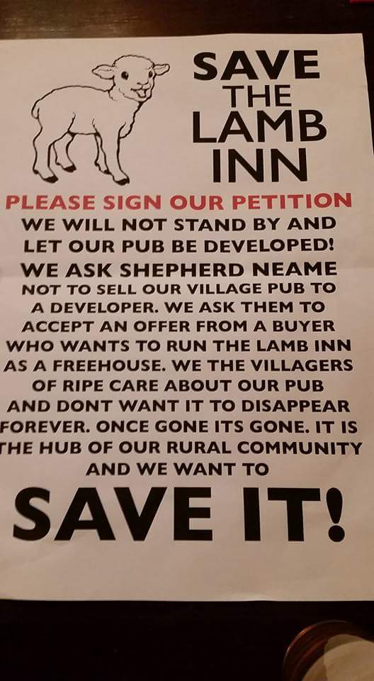 Lifelandlady's tweet photo. Just in case @annasoubrymp you think brewers are nicer than #pubcos look what @ShepherdNeame are doing #pubkillers https://t.co/FwiG6GmCDT