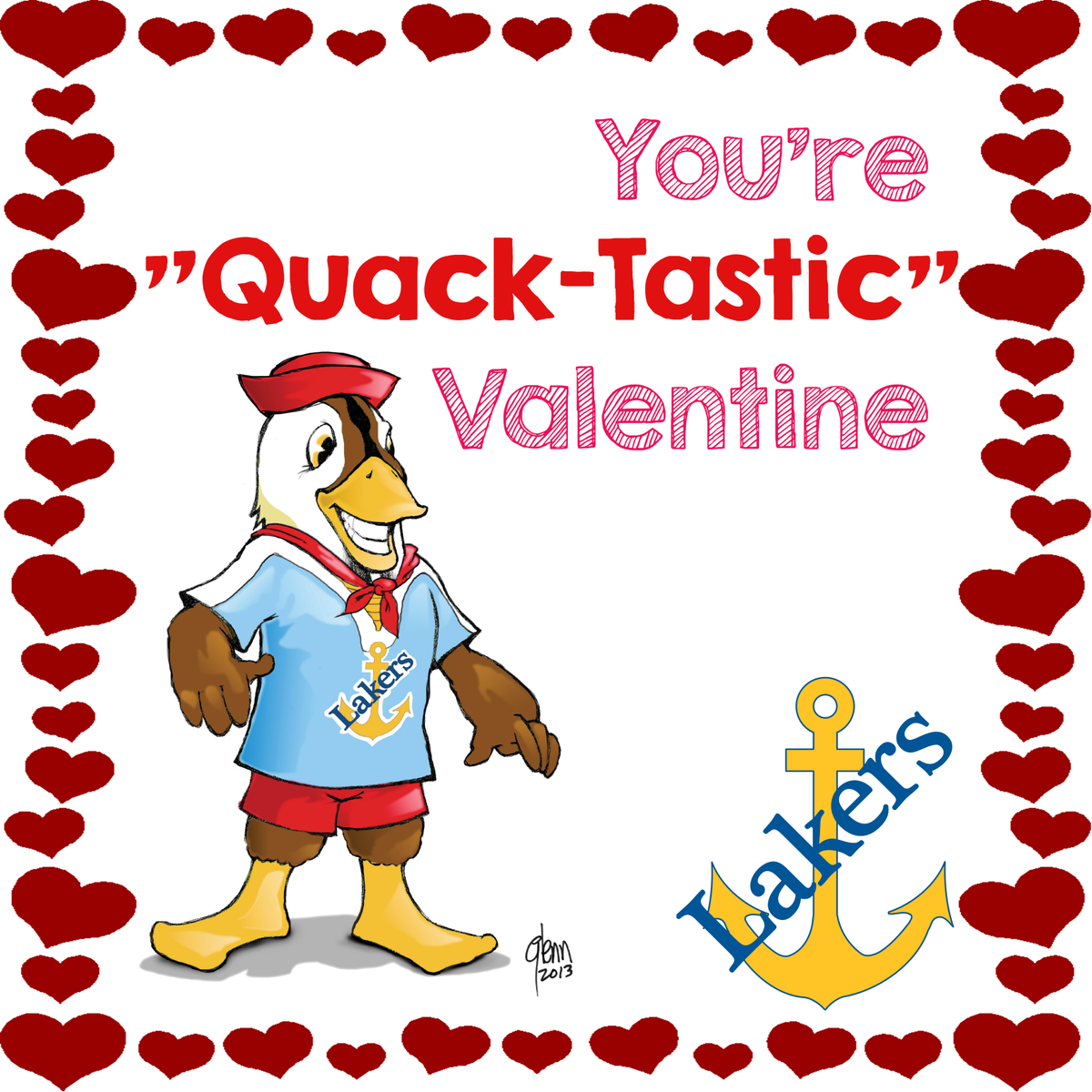 LSSUSeamore's tweet photo. Happy Valentines Day from LSSU! https://t.co/rU8iqvm0uX