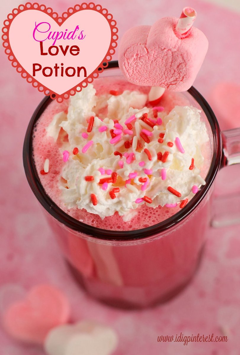 AlsBeverageCo's tweet photo. Celebrate #ValentinesDay with a glass of Cupids Love Potion. Made with #7Up #PinkLemonade and #Sherbert. https://t.co/n1pSmzO2th