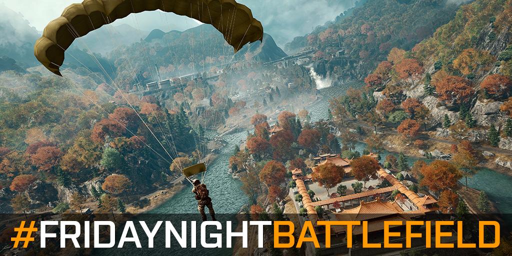Battlefield's tweet photo. Get the weekend started right - drop in on #FridayNightBattlefield. https://t.co/WvCZAD84ky https://t.co/hSte4PQqD7