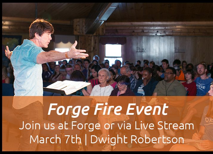 ForgingLives's tweet image. Want more fuel for your fire? On March 7, Forge is hosting a #ForgeFire event. Learn more at ow.ly/YeqEd