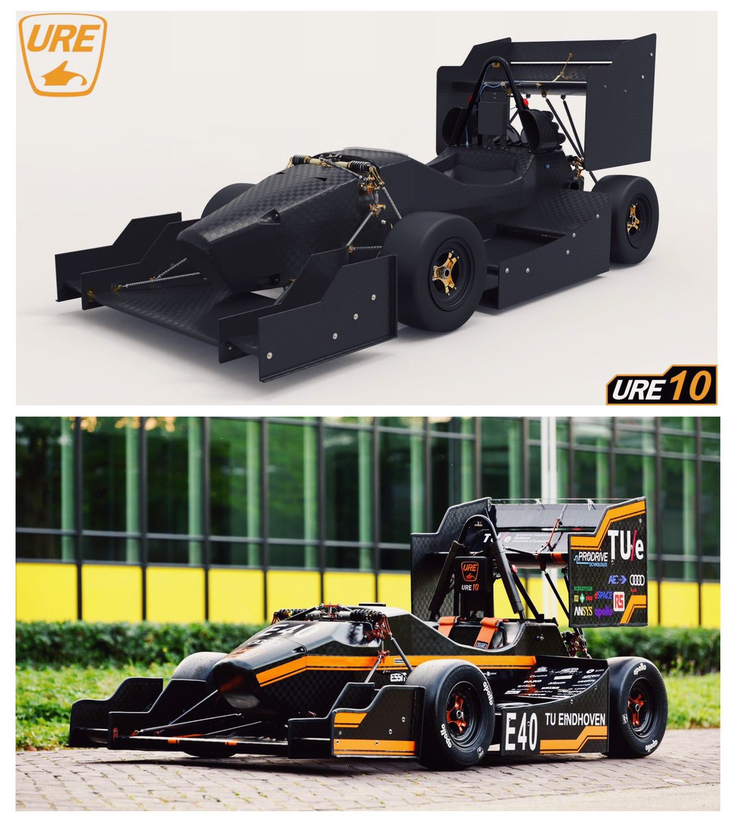 Tim11RS's tweet photo. From design to reality, the @Uracing #URE10 #FormulaStudent https://t.co/D1oxqSLd6A
