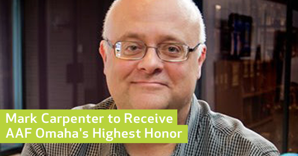 smithkroeger's tweet image. Mark Carpenter to receive the @AAFOmaha Silver Medal: bit.ly/1mRhP4g