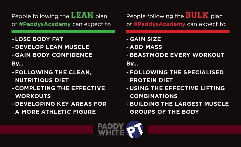 PaddyWhitePT's tweet photo. In 28 days as part of my academy you could see some really noticeable physique changes! Which would you wanna see? https://t.co/7g8ZMPgeAB