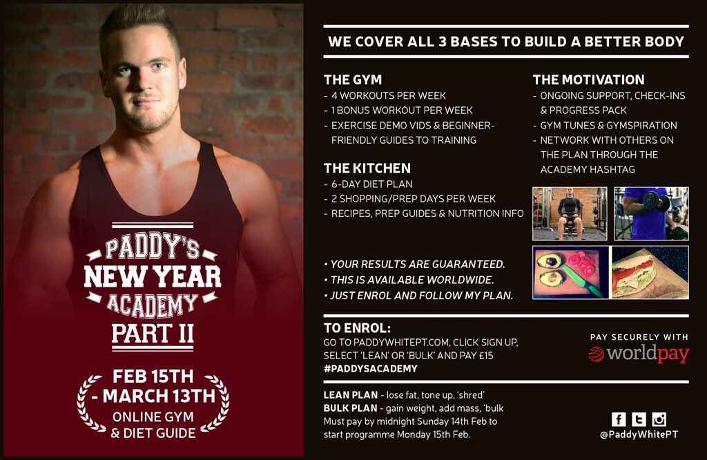 In 28 days as part of my academy you could see some really noticeable physique changes! Which would you wanna see?