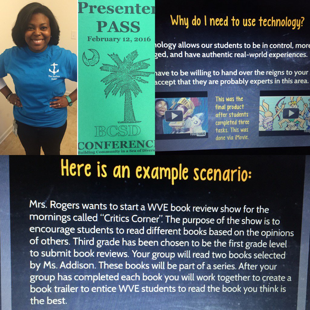 DrJAHudson's tweet photo. I had an awesome time presenting and learning from other educators at the #bcsdconference today! #bcsdunited https://t.co/3aeuN1YHaV