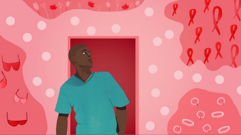 columbiacancer's tweet image. Great piece from @NPR: "When Men Get Breast Cancer, They Enter A World Of Pink" ow.ly/YgNgc