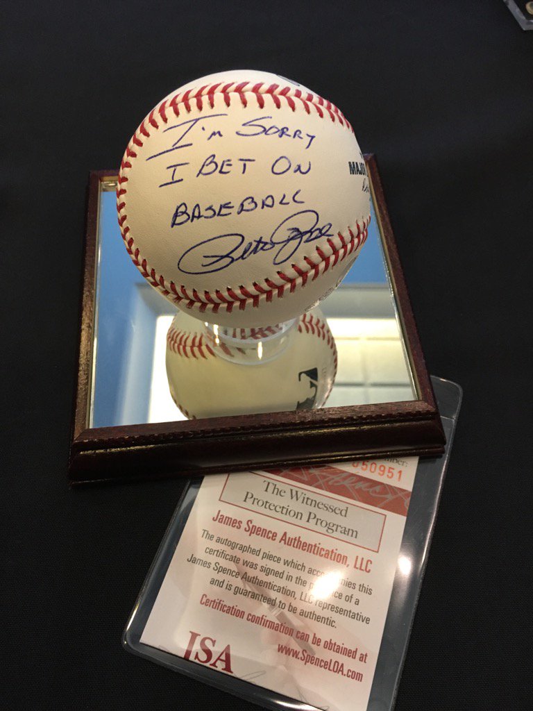 AJG67's tweet photo. I am bidding on this! @PeteRose_14 #peteinthehall https://t.co/AkAYFd2IfD