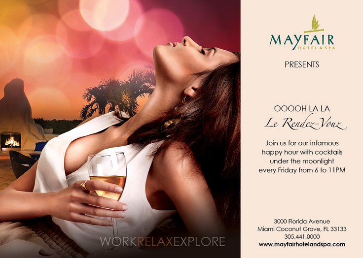 Mayfair_Miami's tweet photo. Join us for cocktails every Friday from 6pm to 11pm. https://t.co/B5PbOdGxWE