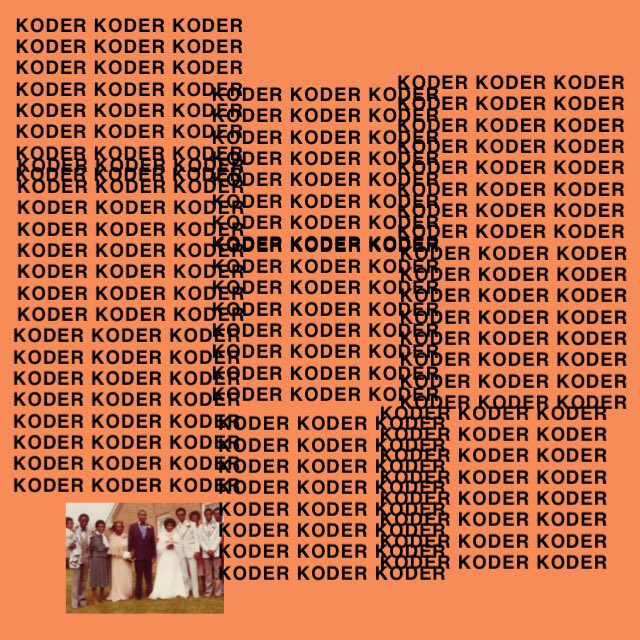 mrbeemac's tweet image. #TheLifeOfPablo #Koder @ProductHunt